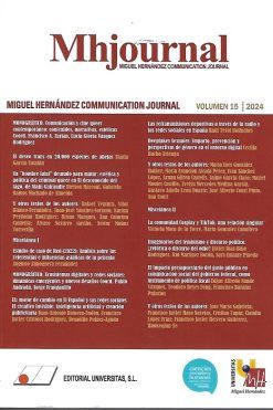REVISTA MIGUEL HERNÁNDEZ COMMUNICATION JOURNAL Nº15 / 2024