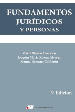 FUNDAMENTOS JURÍDICOS Y PERSONAS 3ª ED.